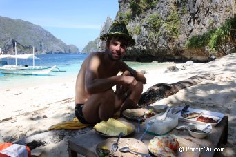 Repas préparé par nos accompagnateurs - Philippines