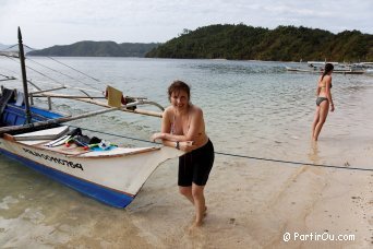 sur Exotic Island près de Port Barton - Palawan - Philippines