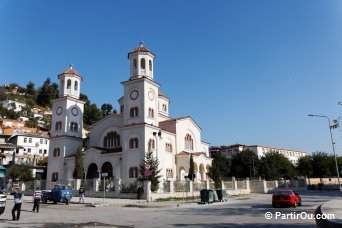 glise orthodoxe  Berat - Albanie