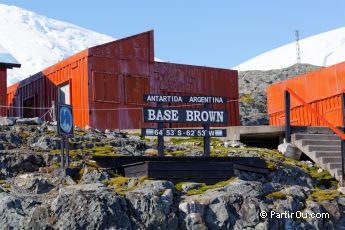 Base scientifique "Brown"  Paradise Bay - Antarctique