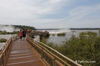Passerelle  Iguaz - Argentine