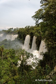 Vue depuis "Circuito Superior" - Iguaz - Argentine