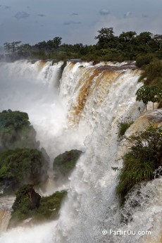 Vue depuis "Circuito Superior" - Iguaz - Argentine
