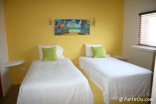 Chambre de "Seaside Villas 5" � Caye Caulker - Belize