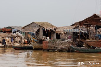 Village flottant de Chong Knheas - Tonl Sap - Cambodge