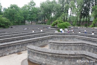 Labyrinthe du Parc Yuanmingyuan - Pkin - Chine