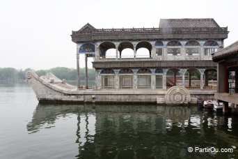 Bateau en marbre au Palais d't - Pkin - Chine