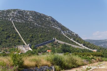 Ston - Presqu'le de Pelješac - Croatie
