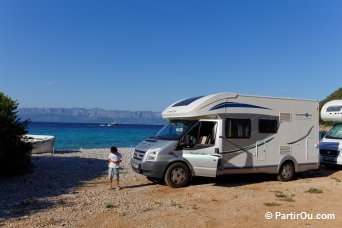 Notre camping-car en Croatie