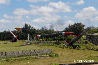 Missiles de l'aire d'exposition Crisis de Octubre - La Havane - Cuba