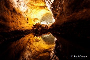 Tunnel de lave  Lanzarote - Canaries