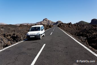 Route TF36, parc national du Teide - Tenerife - Canaries