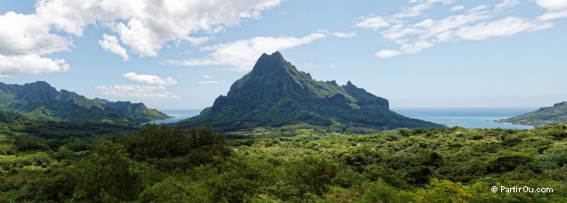 Valle d'Ōpūnohu et Baie Cook - Moorea