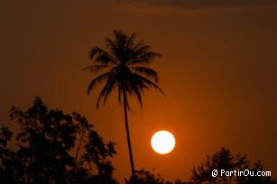 Coucher de soleil sur Bali - Indonsie