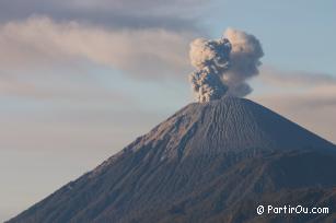 Volcan Semeru en ruption - Indonsie