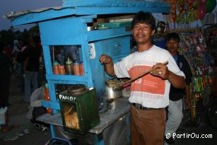 Marchand ambulant - Java - Indonsie