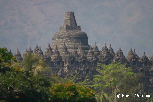 Site archologique bouddhiste de Borobudur - Indonsie