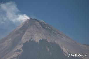 Le volcan Merapi - Indonsie