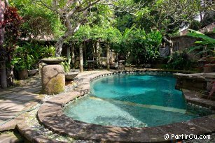 L'une des piscines du Fibra Inn & Spa Resort  Ubud - Bali - Indonsie