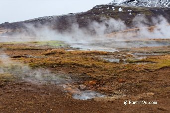 Site de Geysir - Islande