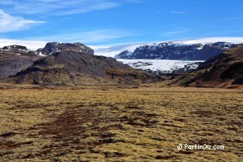 Glacier de S�lheimaj�kull - Islande