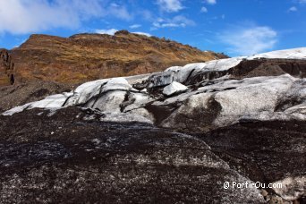 Glacier de S�lheimaj�kull - Islande
