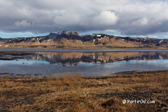 vue depuis Dyrhlaey - Islande