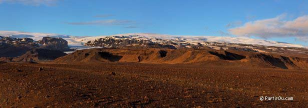 Glacier de S�lheimaj�kull - Islande