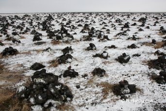 Les Cairns de Laufsk�lavar�a - Islande
