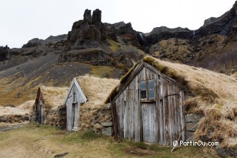 Village de Npsstaur - Islande