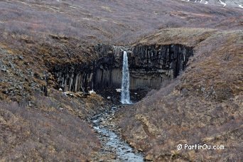 Cascade de Svartifoss - Islande