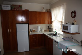 Cuisine du "Guesthouse Borg" � Grindav�k - Islande