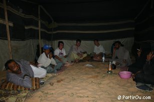 Jordanie Wadi Rum camp b�bouins