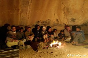 Nuit  la belle toile  Wadi Rum - Jordanie