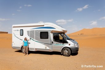 Notre camping-car au Maroc