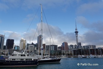 Marina d'Auckland - Nouvelle-Zlande