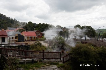 Whakarewarewa - The Living Maori Village à Rotorua - Nouvelle-Zélande