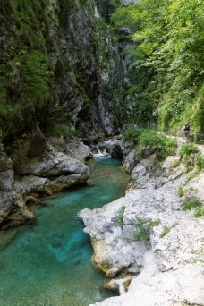 Gorges de Tolminka - Slovnie