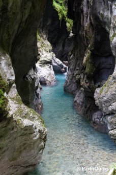 Gorges de Tolminka - Slovnie