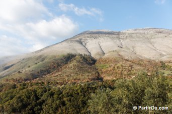 Paysage d'Albanie