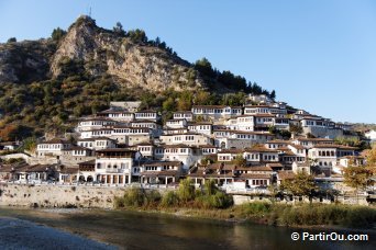 Quartier Mangalem de Berat - Albanie