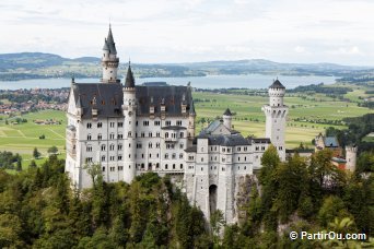 Les chteaux de Neuschwanstein et Hohenschwangau - Allemagne