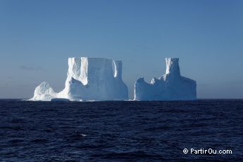 Iceberg dans de Passage de Drake