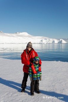 en Antarctique