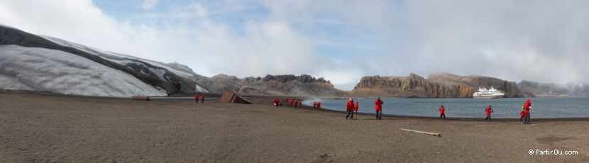 Whalers Bay - Ile de la Dception - Antarctique