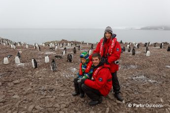 en Antarctique