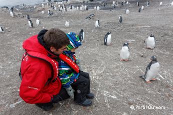 en Antarctique