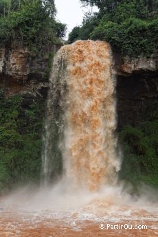 Vue depuis "Circuito Inferior" - Iguazú - Argentine