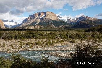 Vallée de la rivière Blanco - El Chaltén - Argentine