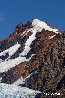 Cascade au glacier Piadras Blancas - El Chaltén - Argentine